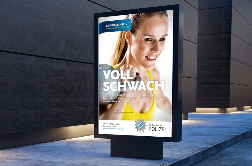 Bayrische Polizei LUK - Teaser Plakat