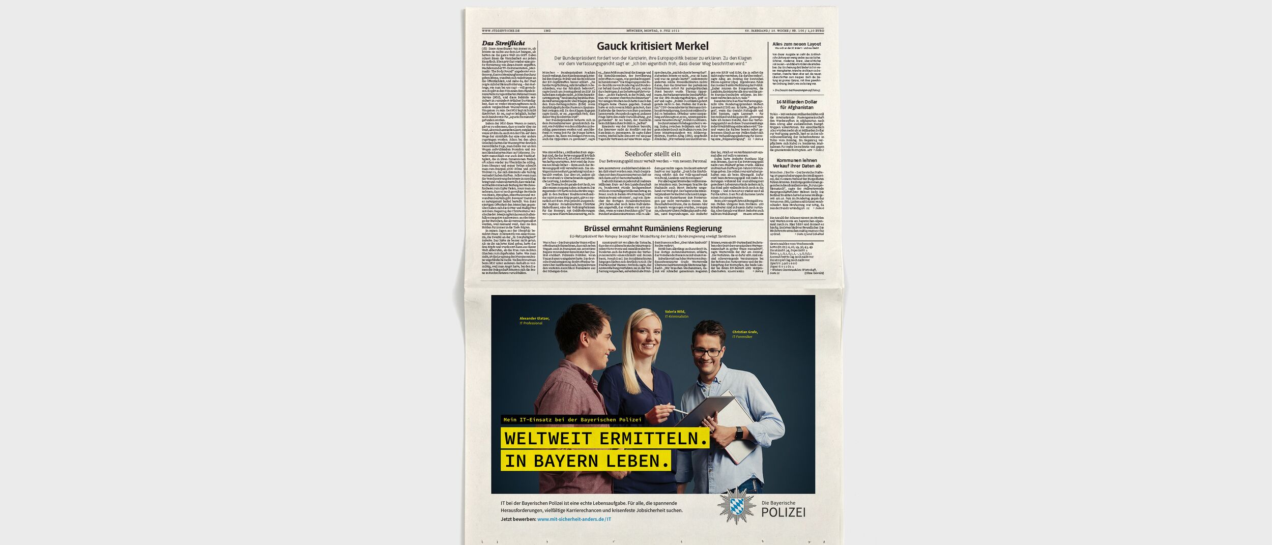 Kampagne Fur Die Bayerische Polizei Mobile Innovationen