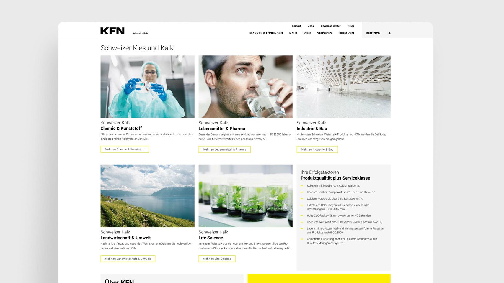 KFN - Webseite