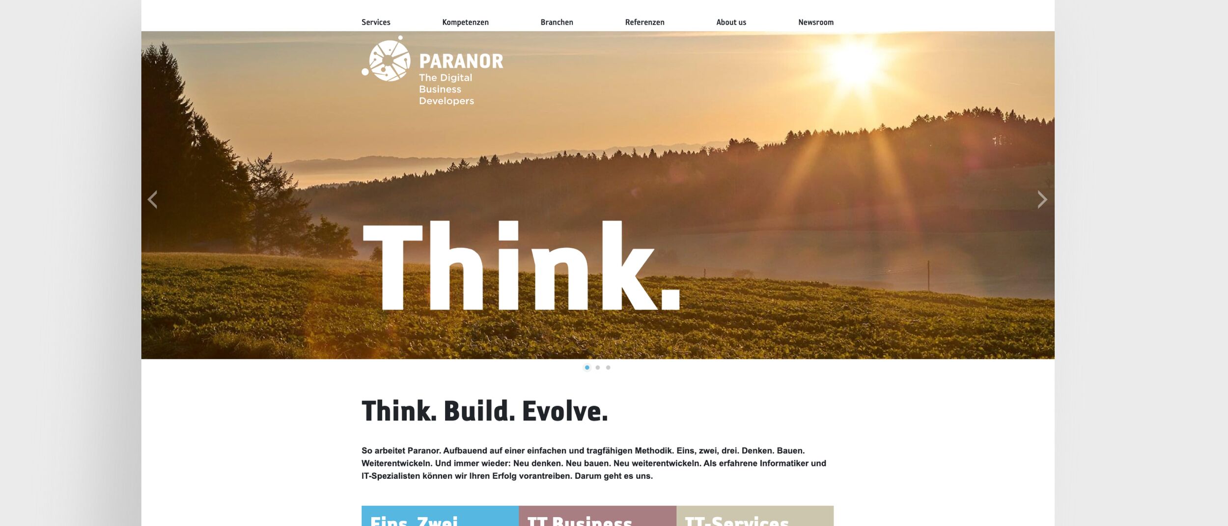 Paranor - Webseite