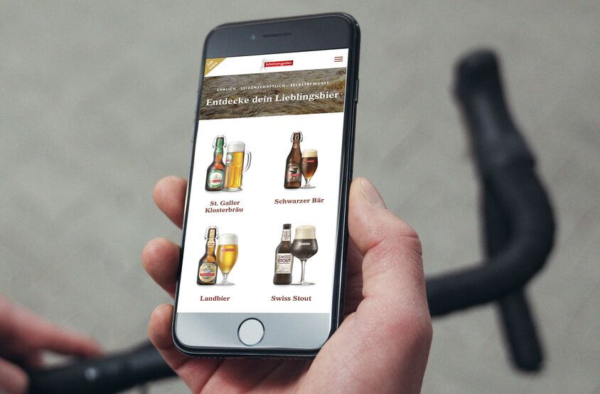 Schützengarten - Webseite mobile