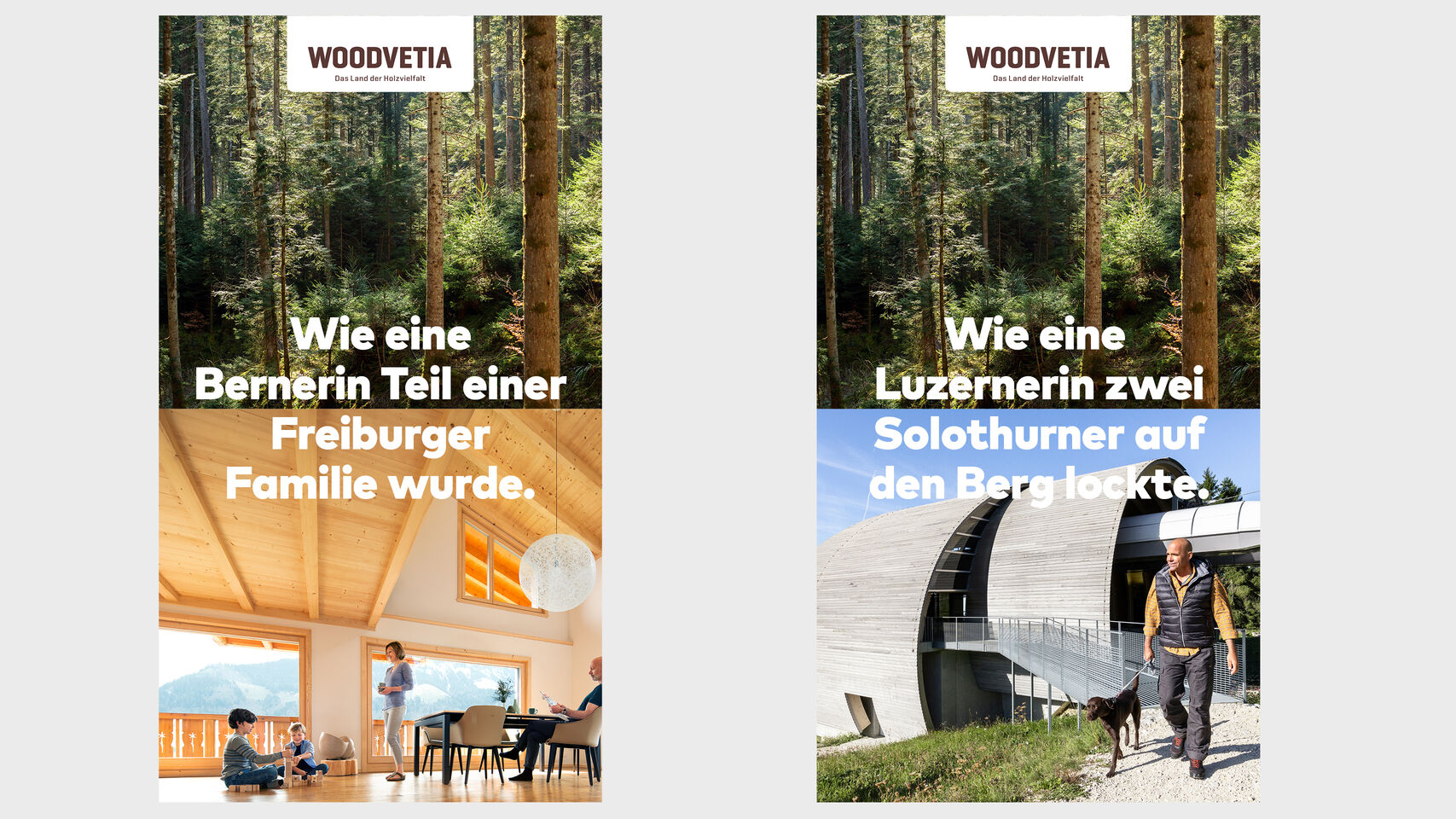 Schweizer Holz - Keyvisuals