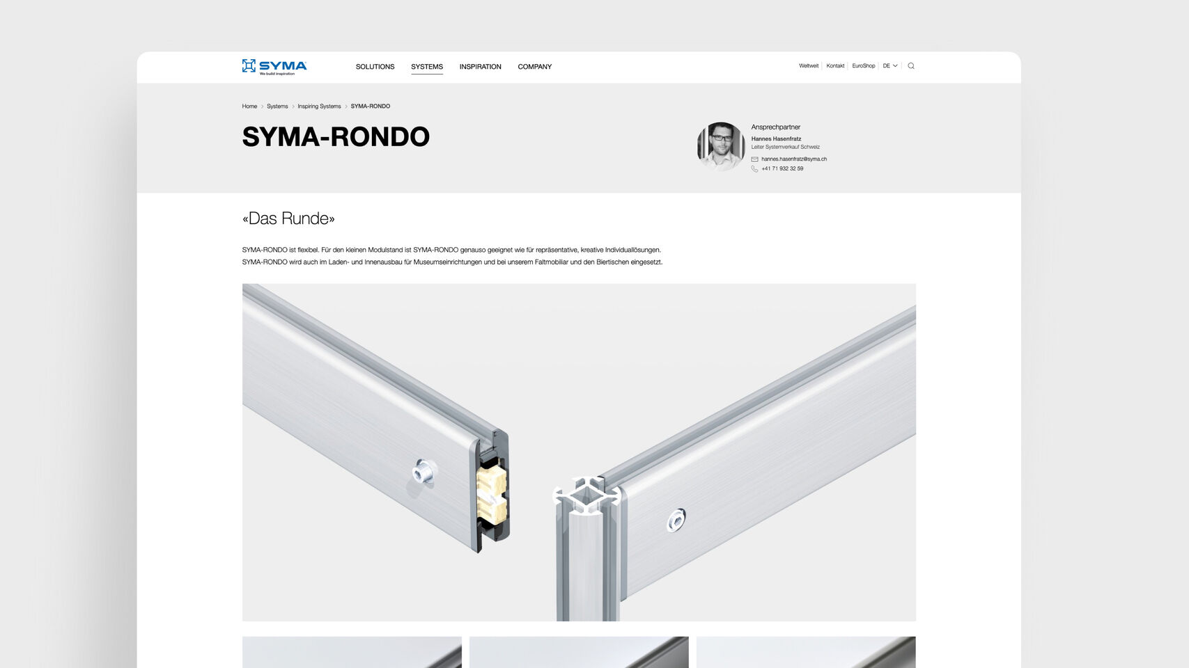 SYMA - Webseite